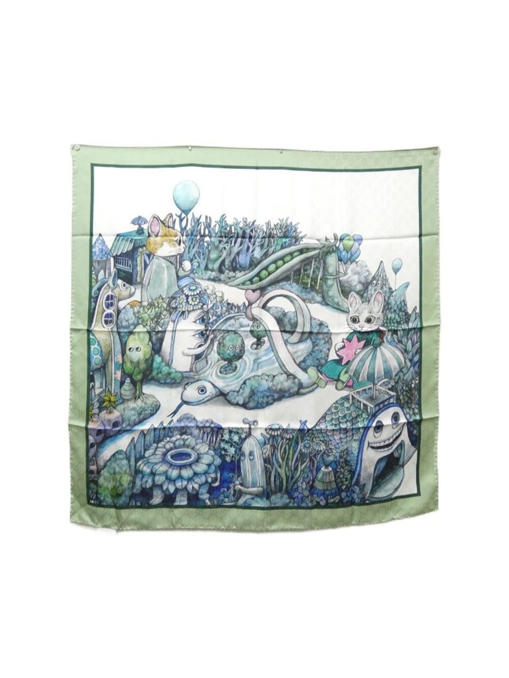 Gucci Scarf Blue